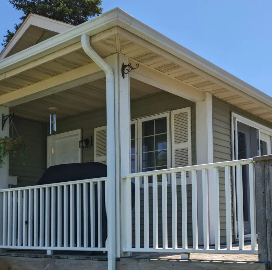 New gutters by The Window & Door Store